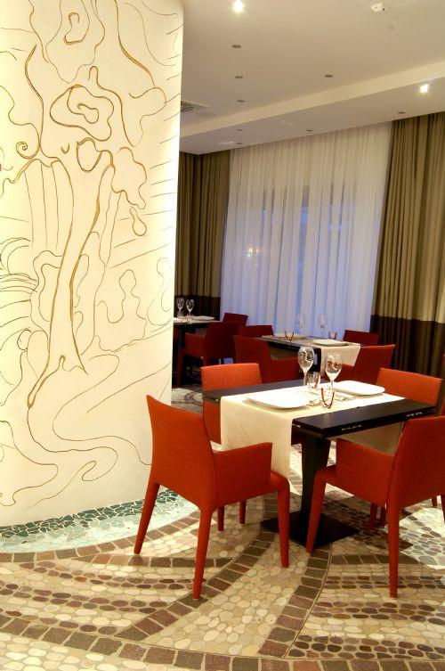 Postumia Hotel Design Oderzo Restoran fotoğraf